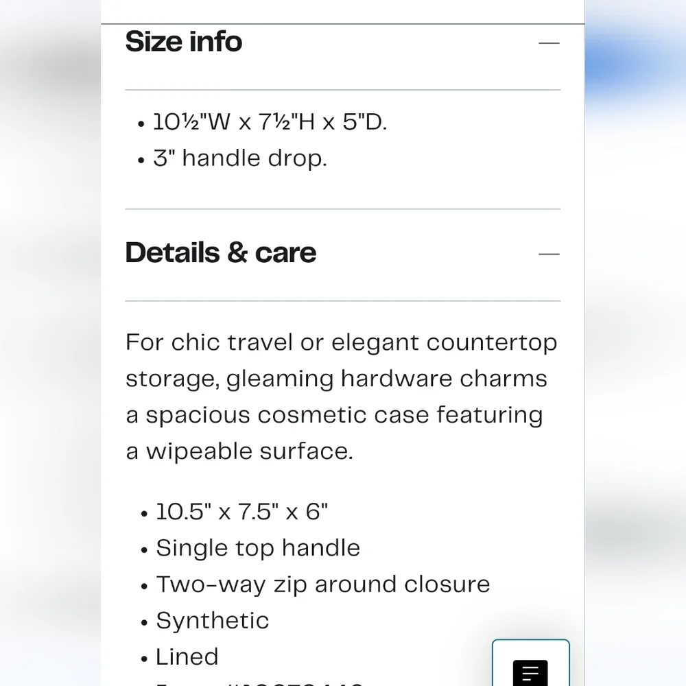 Roberto cavalli cosmetic bag - Picture 2 of 12